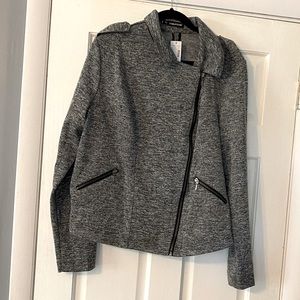 Gray cropped women’s jacket